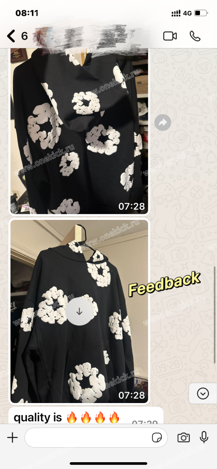 Denim Tears The Cotton Wreath Sweatshirt