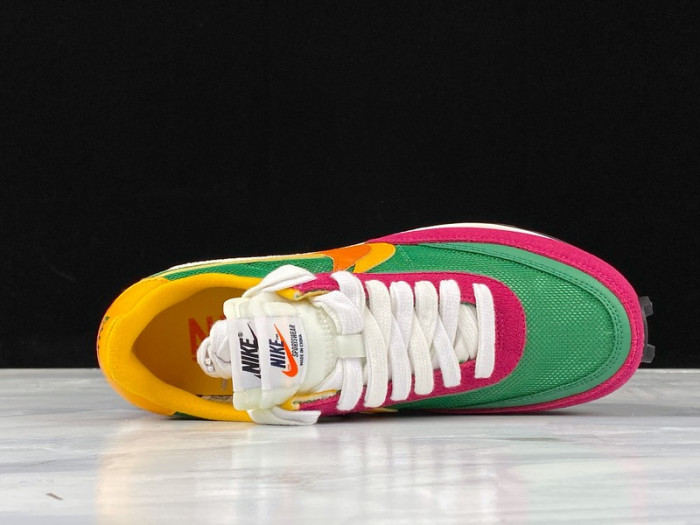 Sacai x Nike LDV Waffle ‘Pink Green’ BV0073-301