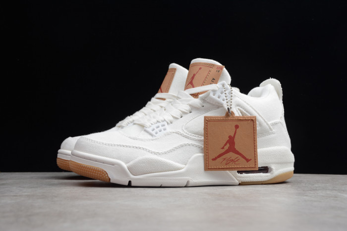 Levi’s x Air Jordan 4 ‘White’ AO2571-100