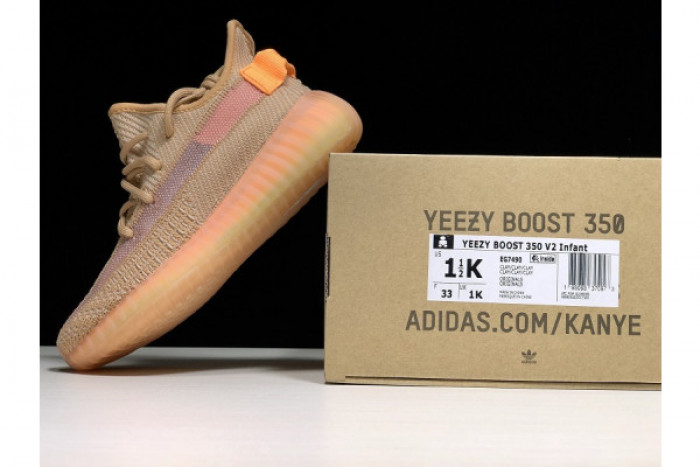 ADIDAS KIDS YEEZY 350 BOOST V2 “CLAY” Kid-EG7490